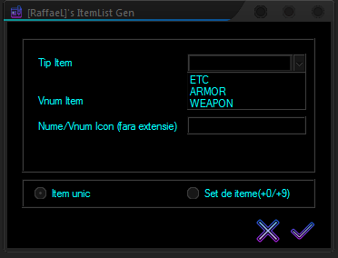 [Program] Gnerator ItemList - Mesaj 1 - Imagine 1