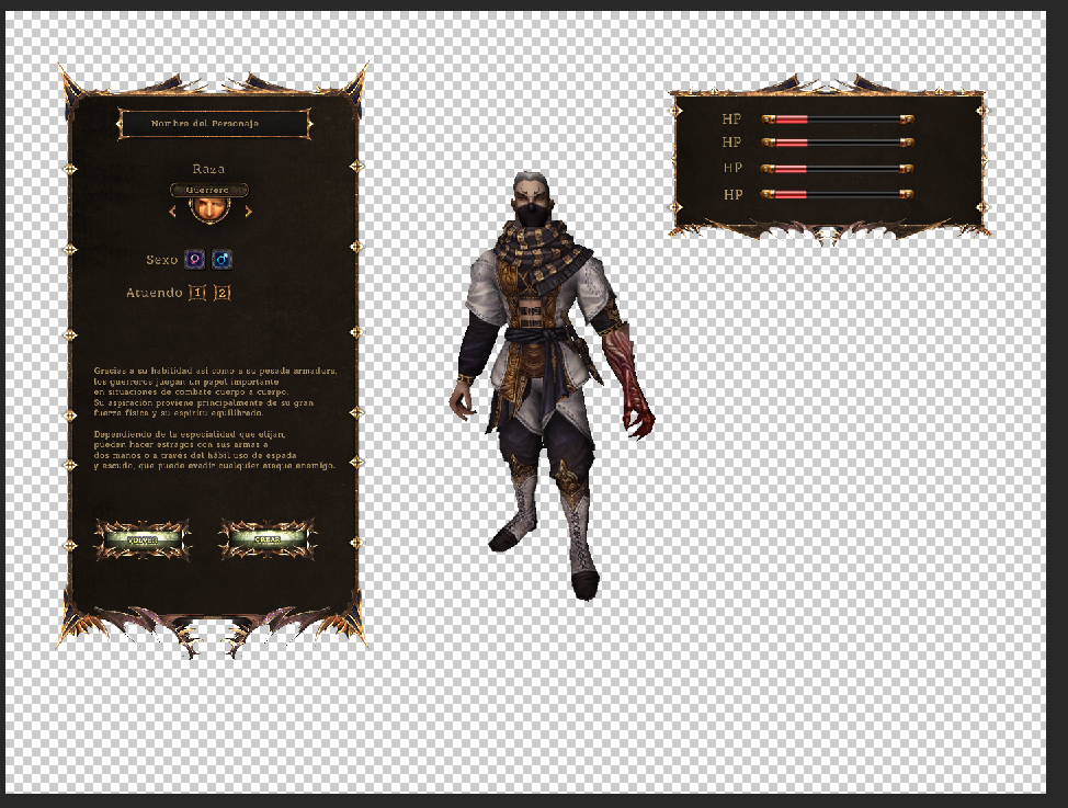 [PSD] Interfata Create & Select - LovePlay - Mesaj 1 - Imagine 3