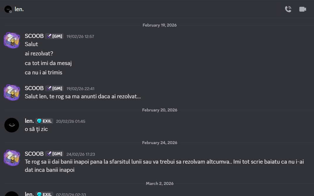 [Scammer] len. - Atentie tepar / vanzator neserios! - Mesaj 1 - Imagine 5