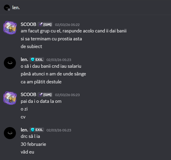 [Scammer] len. - Atentie tepar / vanzator neserios! - Mesaj 1 - Imagine 2