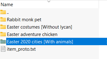 [Set] Costume de Paste - Easter 2020 Plechito - Mesaj 1 - Imagine 1
