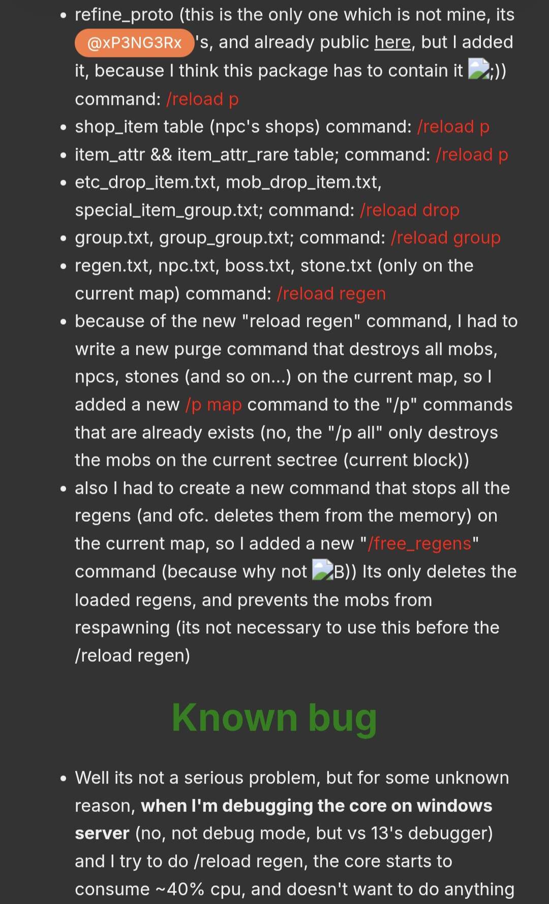 [Problemă] /reload p - cu îmbunătățiri - Mesaj 4 - Imagine 1