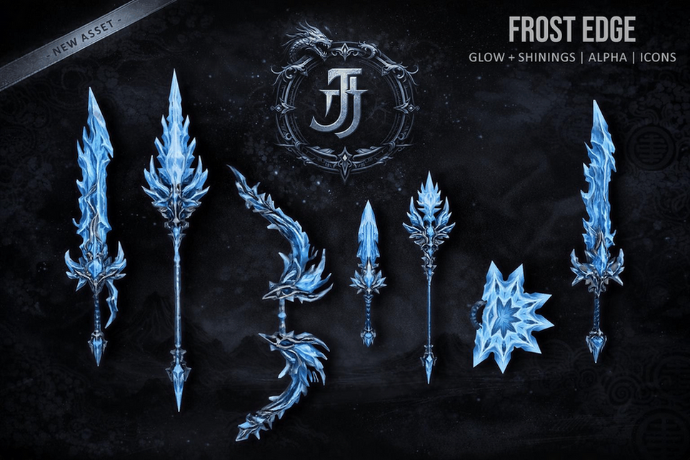 [Set] Weapon Costume - Frost Edge - Mesaj 1 - Imagine 1