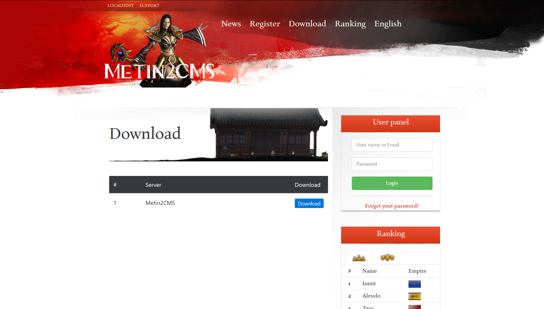 [Stabil] Website Metin2CMS by Ionut - Mesaj 1 - Imagine 11