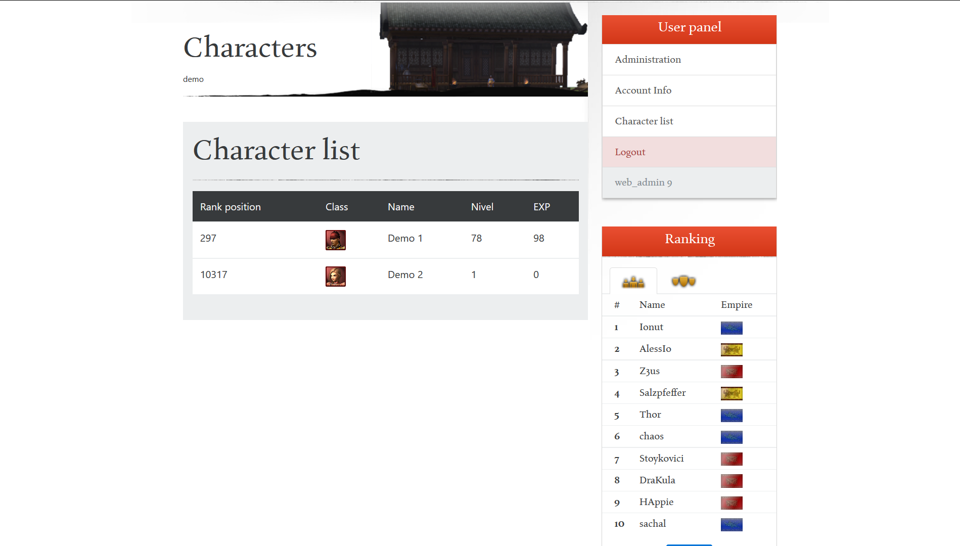 [Stabil] Website Metin2CMS by Ionut - Mesaj 1 - Imagine 9