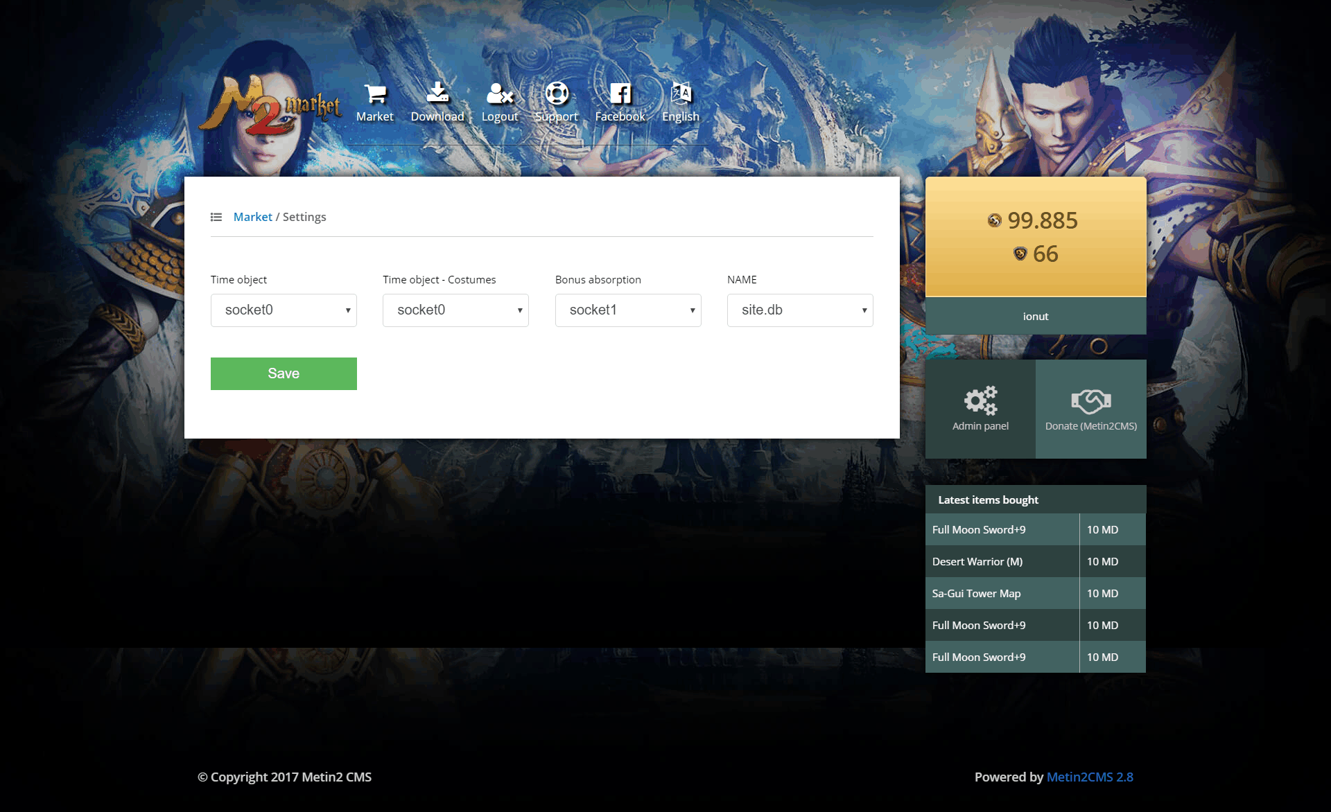 [Stabil] ItemShop V2 Metin2CMS - by Ionut - Mesaj 1 - Imagine 4