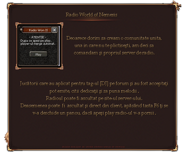Serverfiles Nubirus2 / World Of Nemesis II - Mesaj 1 - Imagine 17