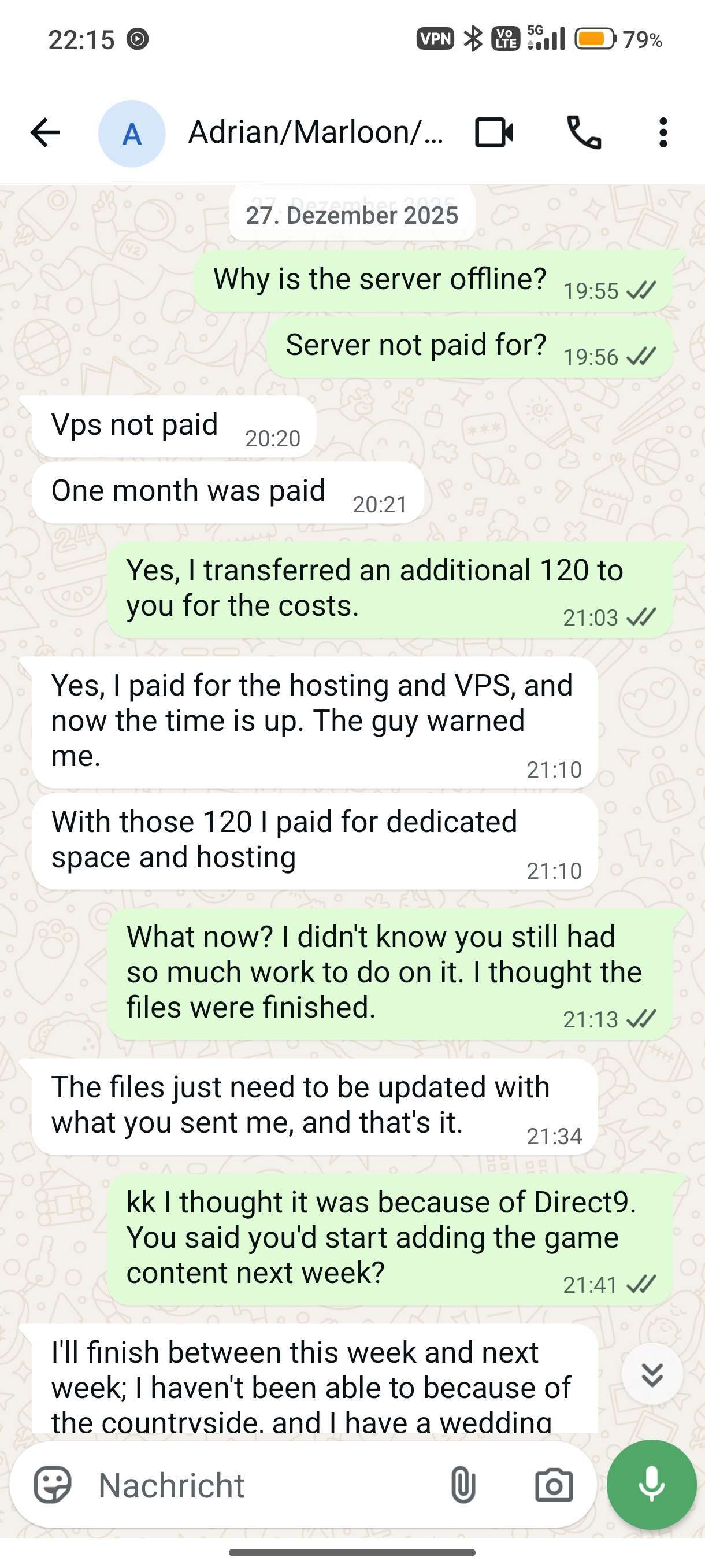 [Reclamație SCAM] Scammer - Marloon - Mesaj 1 - Imagine 4