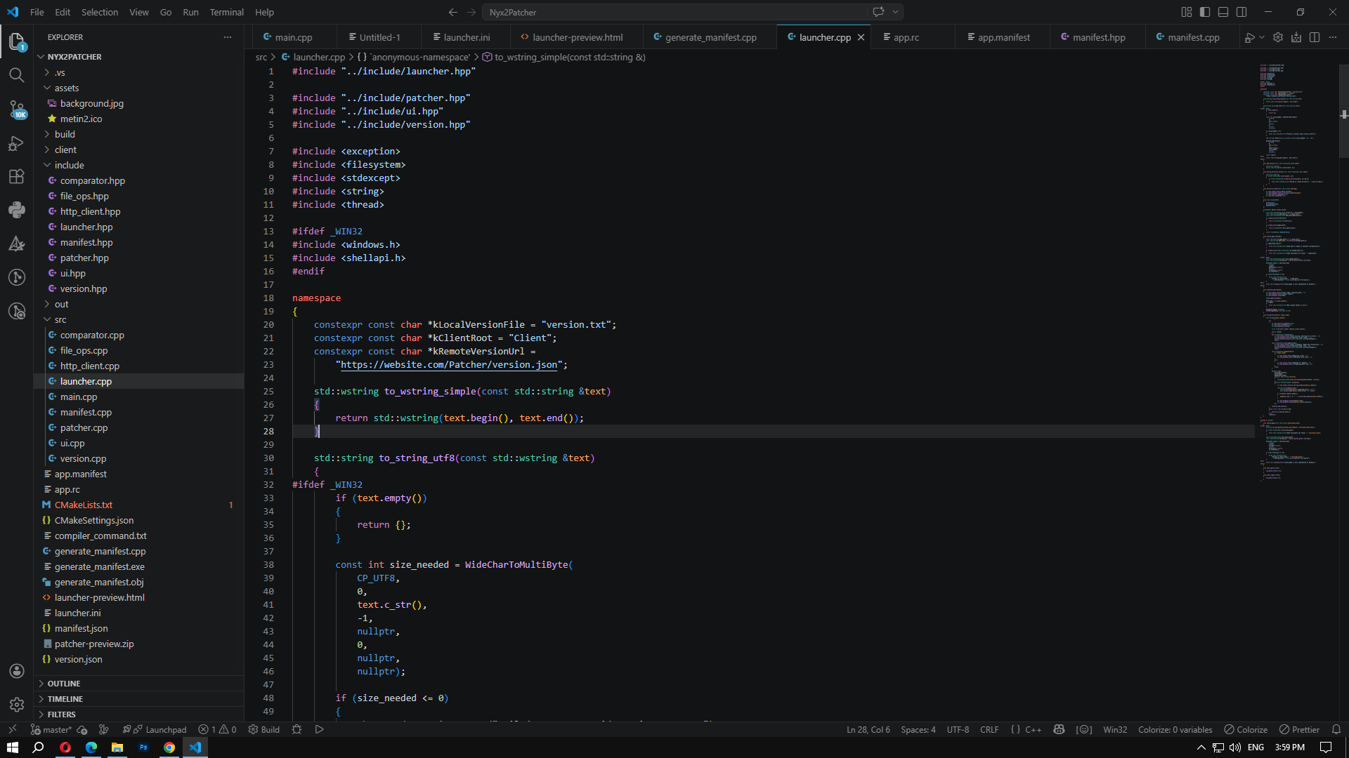 [Release] Nyx2 Autopatcher (C++ / WinHTTP / Clean & No Virus) - Mesaj 1 - Imagine 2
