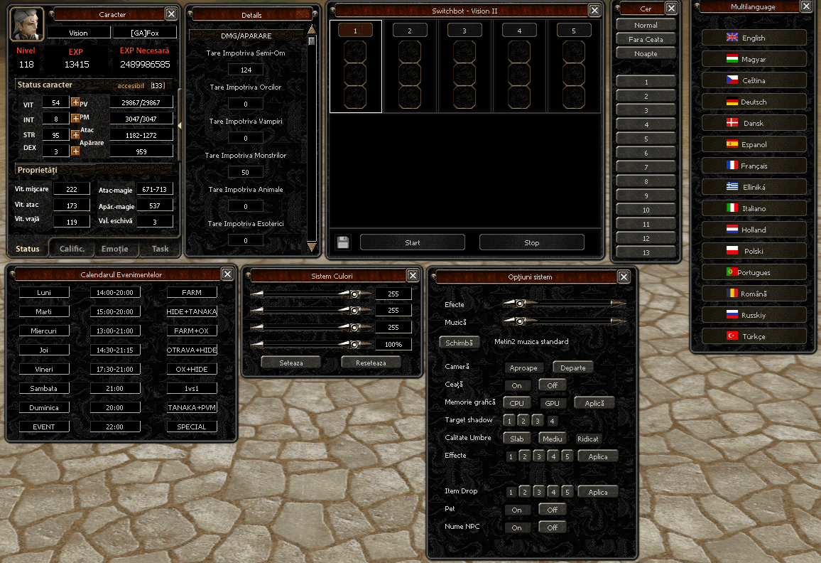 [PvP] VISION2  - PVP FARM (GAMEPLAY OLDSCHOOL) - Mesaj 9 - Imagine 5