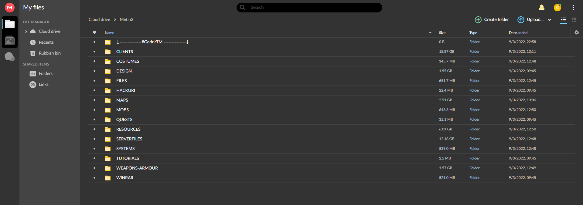 Pack de 100GB - Resurse Metin2 - Mesaj 1 - Imagine 1
