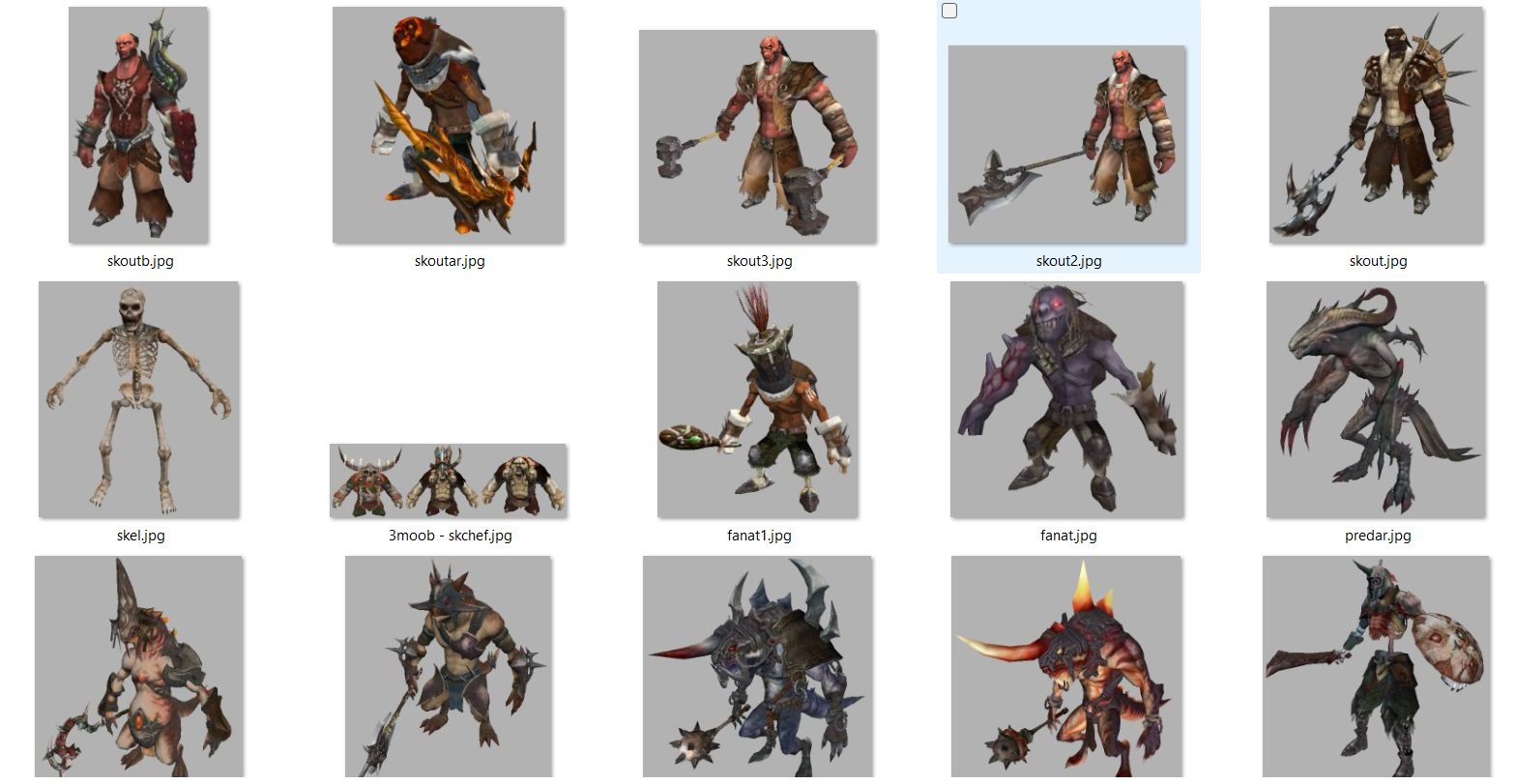 [Mega-Pack] Mobs & Bosses - Mesaj 1 - Imagine 2