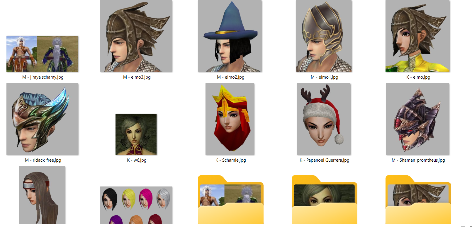 [Mega-Pack] Frizuri pentru toate caracterele - Mesaj 1 - Imagine 2