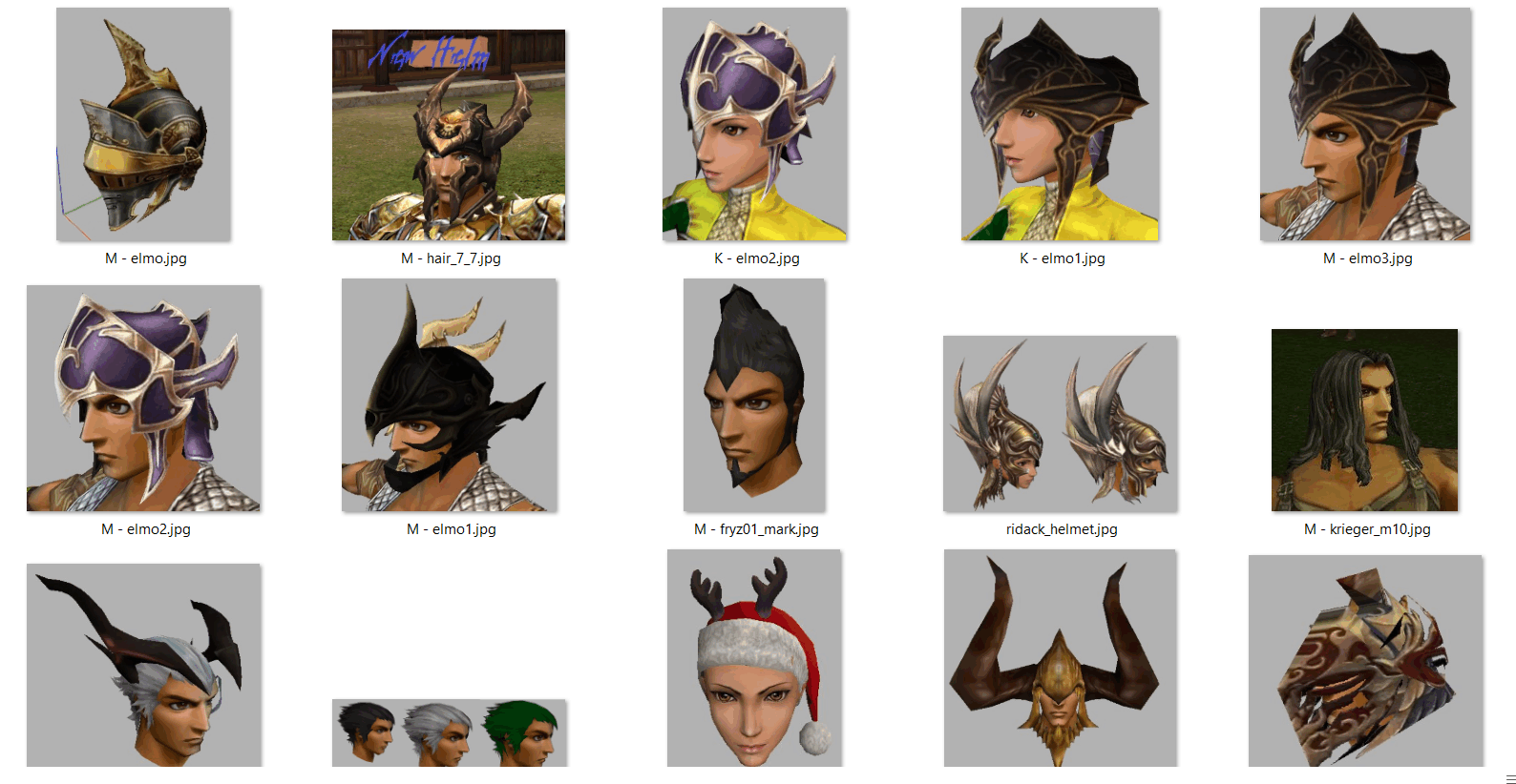 [Mega-Pack] Frizuri pentru toate caracterele - Mesaj 1 - Imagine 1