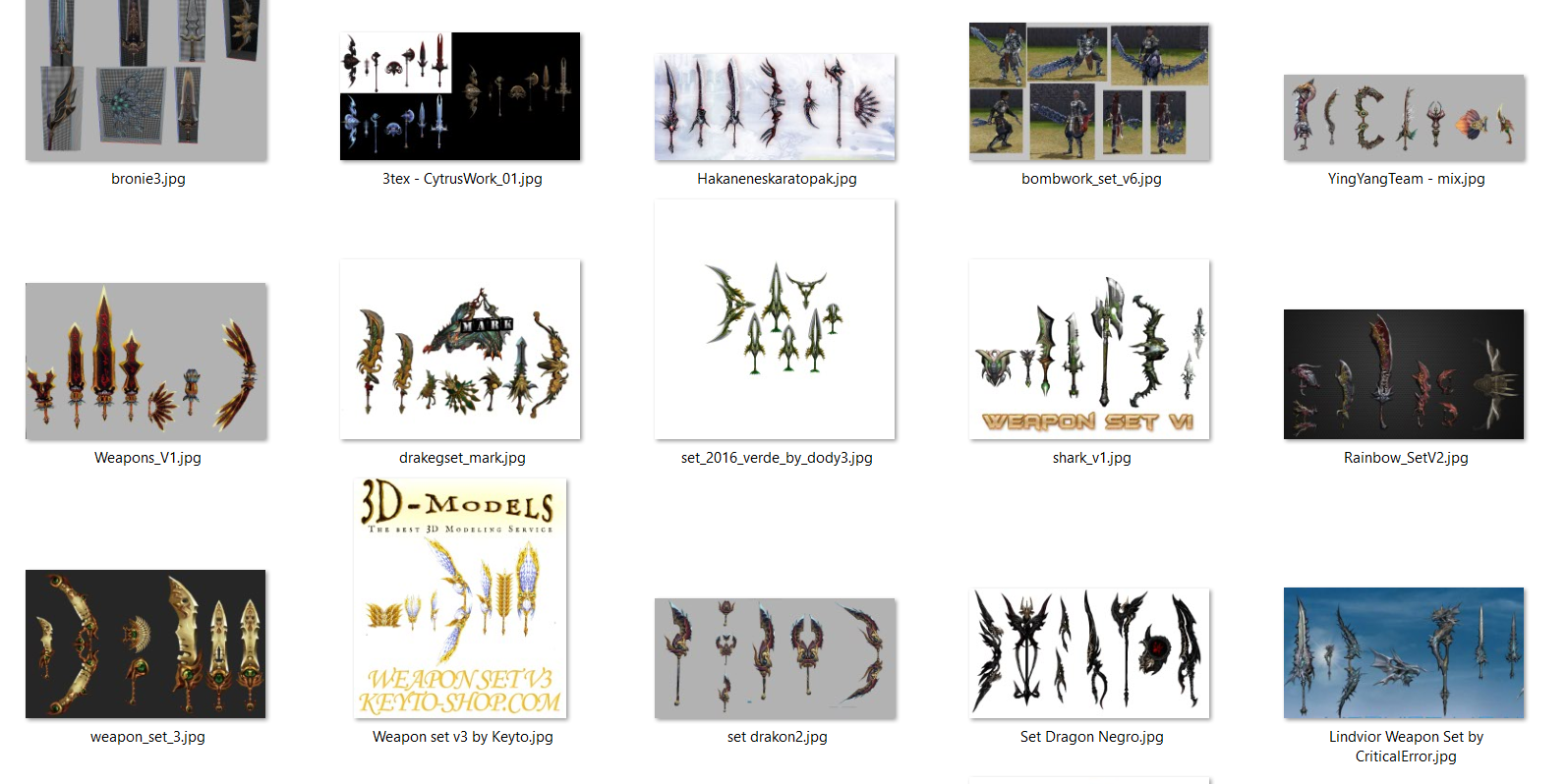 [Mega-Pack] Weapon costume / Skinuri de arme - Mesaj 1 - Imagine 4