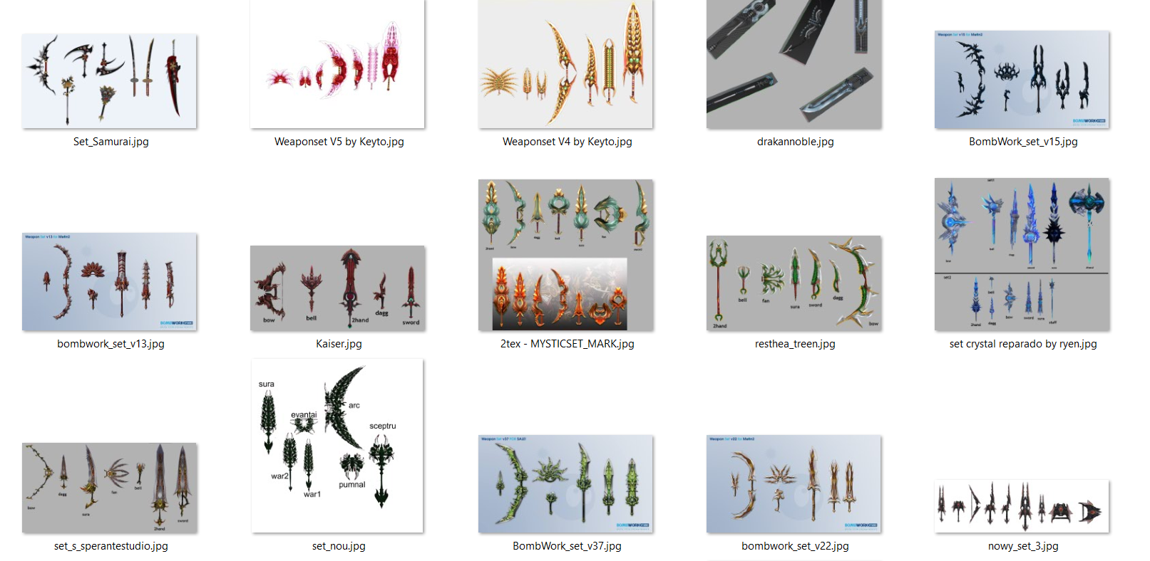 [Mega-Pack] Weapon costume / Skinuri de arme - Mesaj 1 - Imagine 3