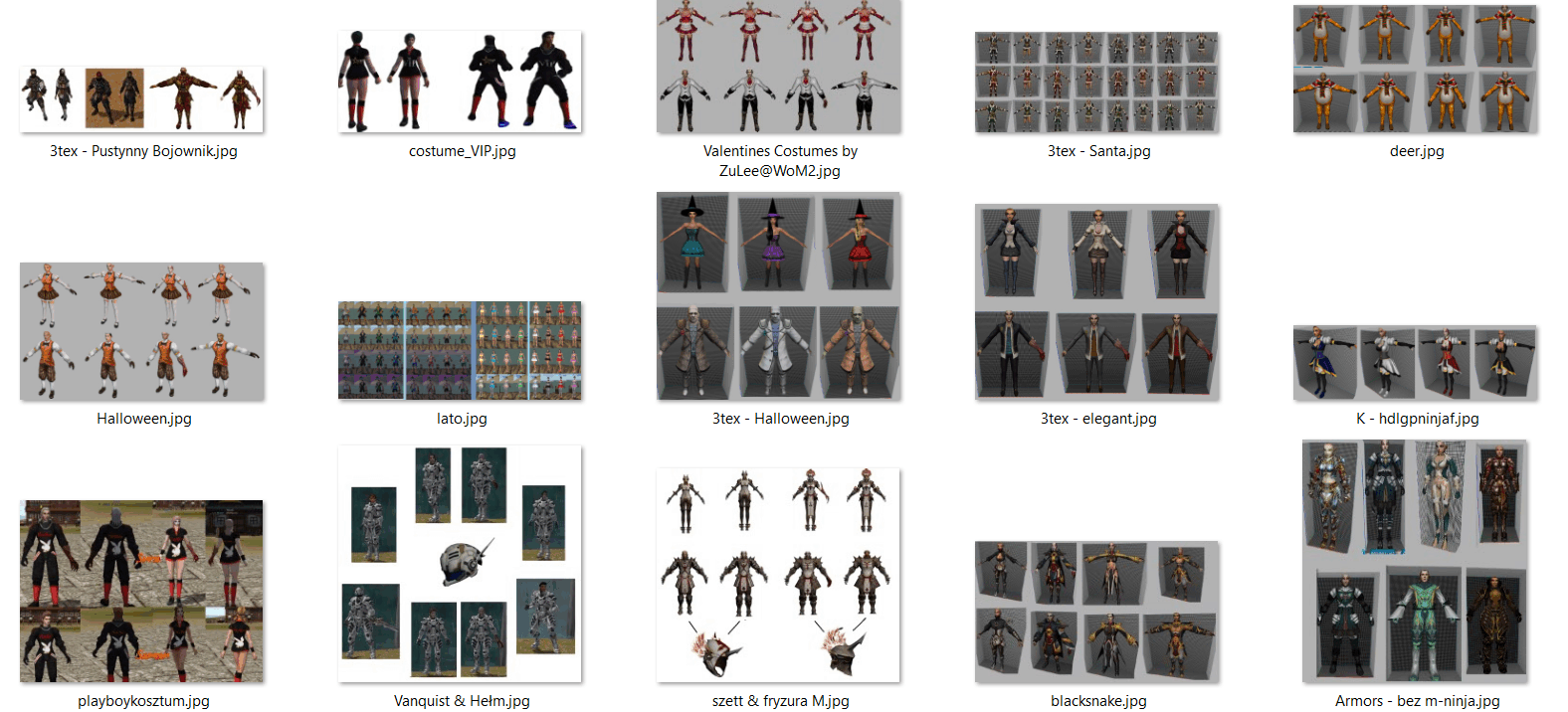 [Mega-Pack] Seturi de Costume FULL - Mesaj 1 - Imagine 1