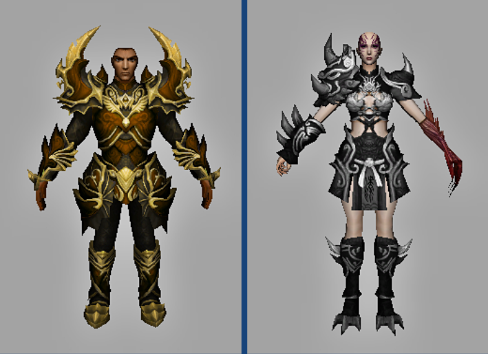 [Set] Costume Silver & Gold & Ruby - Mesaj 1 - Imagine 1