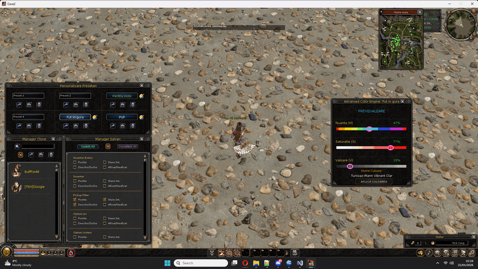 [Py] Advanced Color Engine - Selector Culori Personalizate pentru Metin2 - Mesaj 1 - Imagine 2