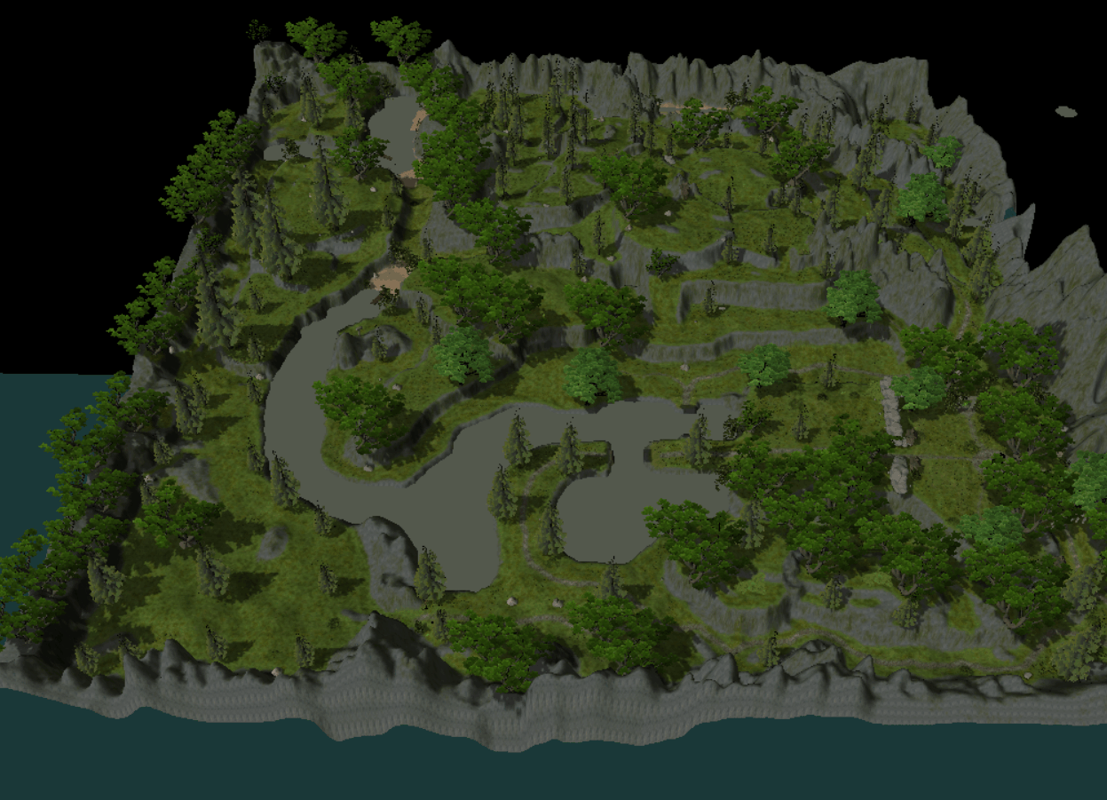 Mapa Padurea Fermecata (Trent) - New V2 - Mesaj 1 - Imagine 1