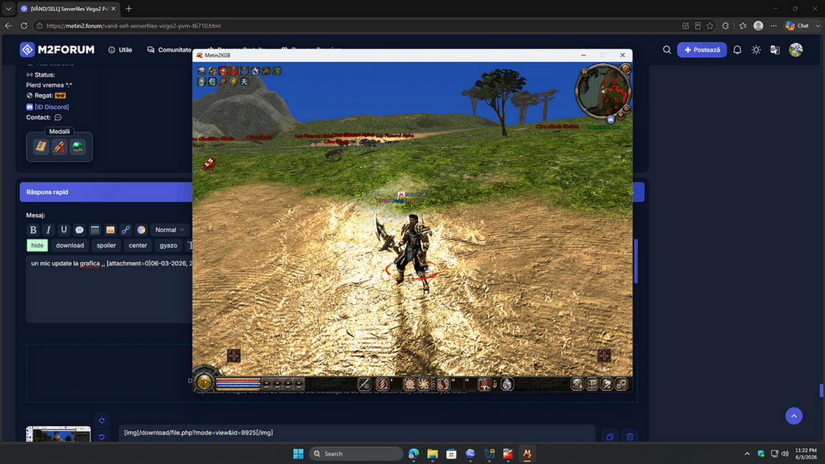 [VÂND/SELL] Serverfiles Virgo2 PvM - Mesaj 1 - Imagine 24